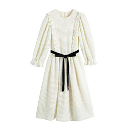 Платье C'ERA UNA VOLTA "Cream", кремовое